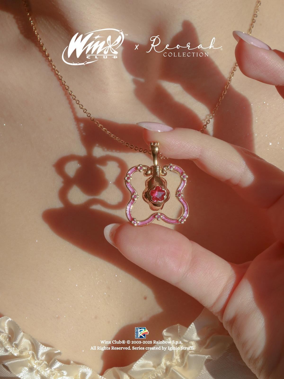 Winx Club® Flora Fairy Dust Bottle Necklace