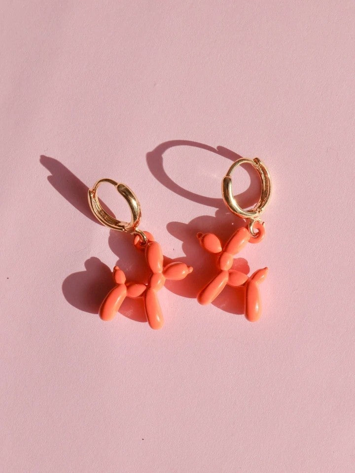 Balloon Puppy Earrings