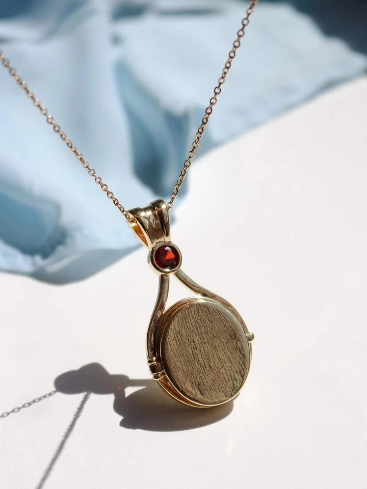 Personalized Photo H2O Just Add Water Steel Necklace