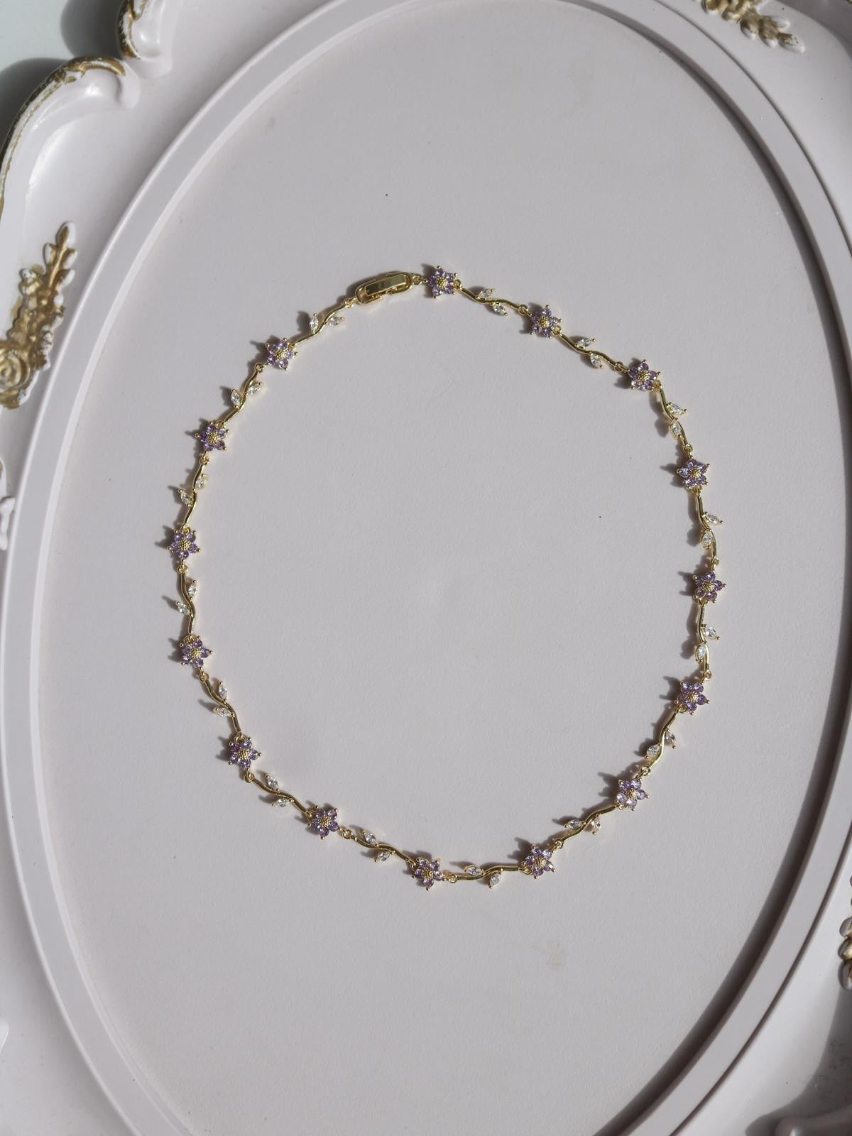 Amethyst Bloom Necklace