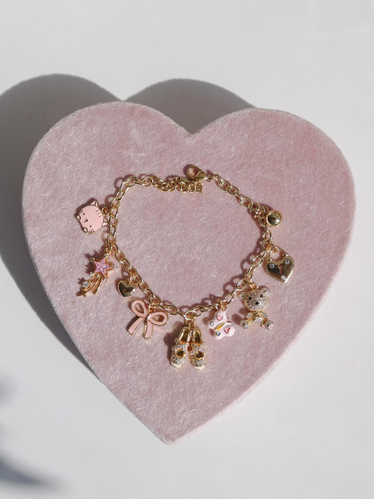 Pink Dream Coquette Charm Xipung Charm Bracelet