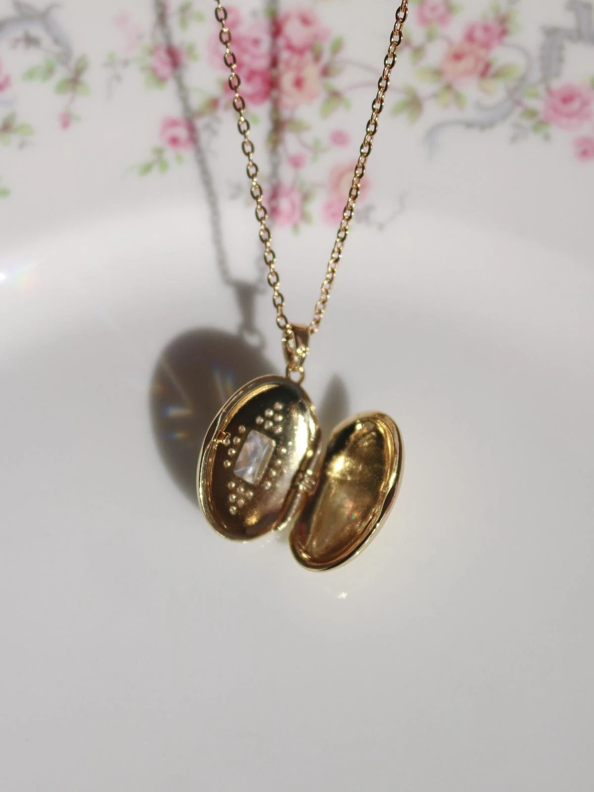 Gem Of My Heart Personalized Photo Locket Necklace