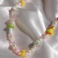 Ducky Mushroom Cute Pearl Necklace