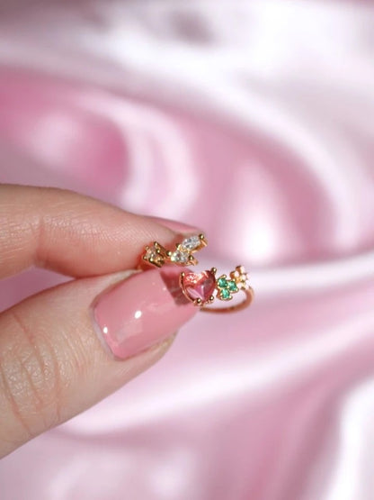 Heart Of A Flower Ring