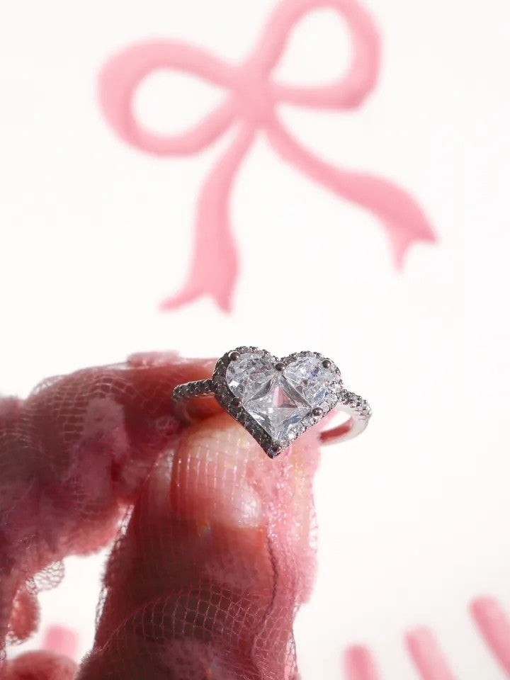 Magical Stone Heart Ring