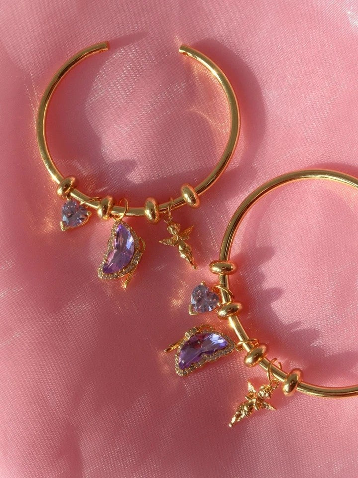 Dreamy Butterfly Magnetic Friendship Bracelet For Couples