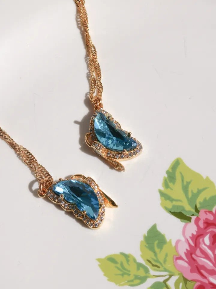 Dreamy Magnetic Butterfly Necklace