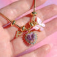 Royal Heart Charm Necklace