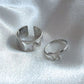 Couple Rings Butterfly 925 Silver Rings