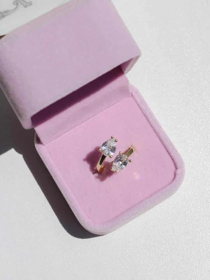 Double Pure Shine 925 Silver Ring