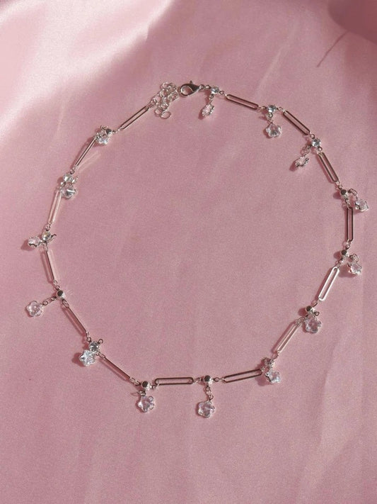 Swinging Flower Necklace