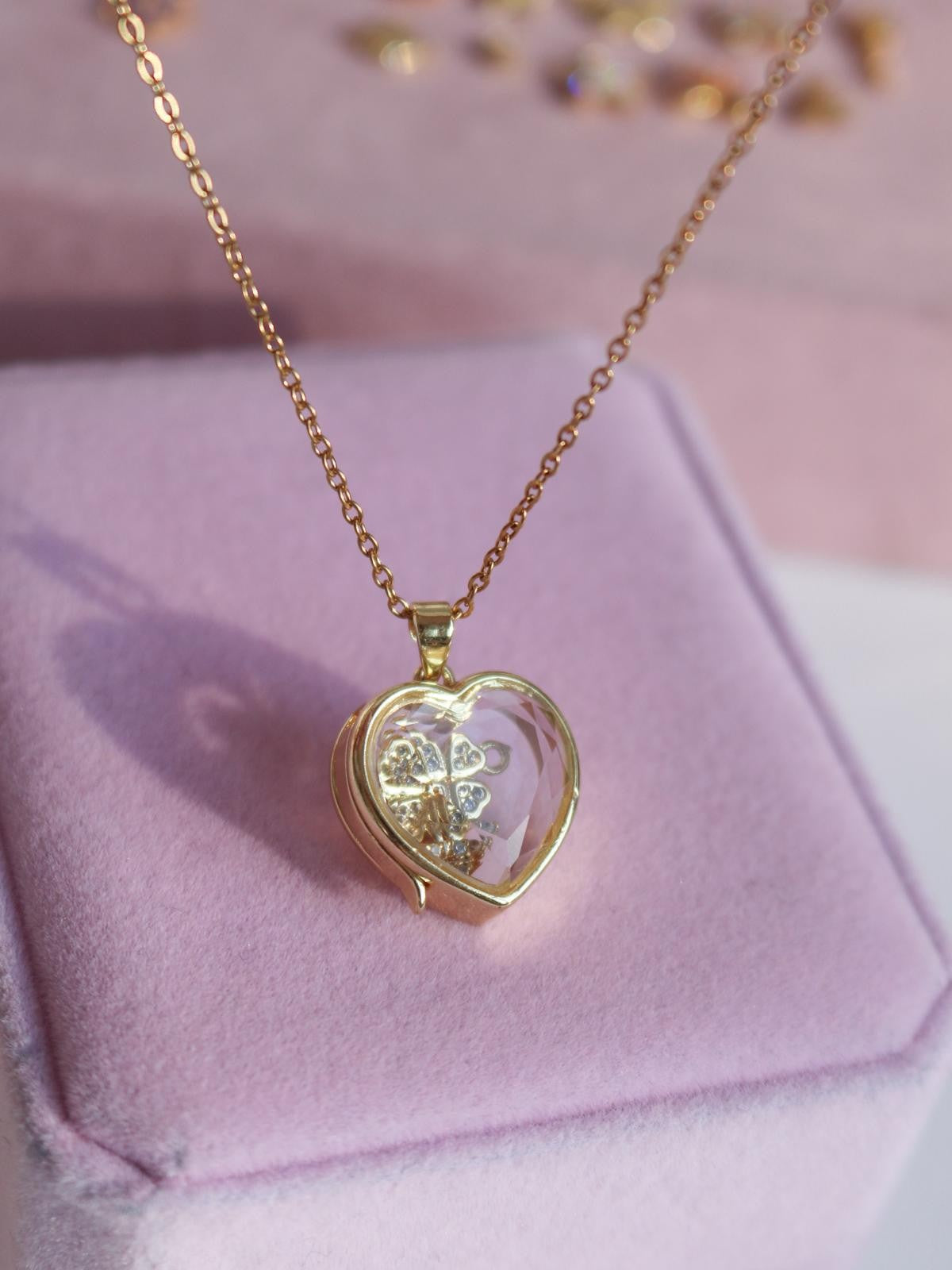 Customizable Manifest Charm Steel Necklace