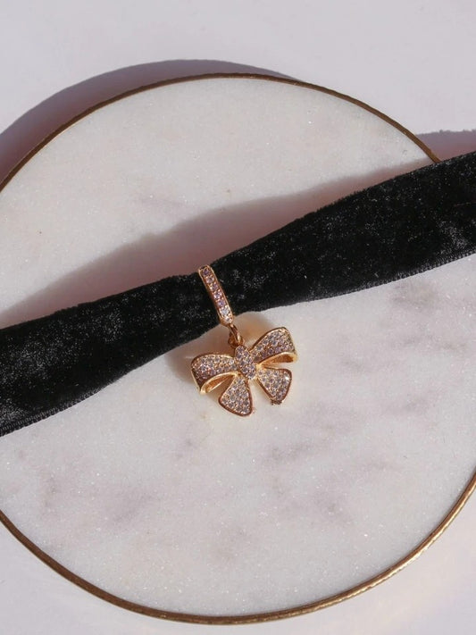 Ribbon Velvet Choker