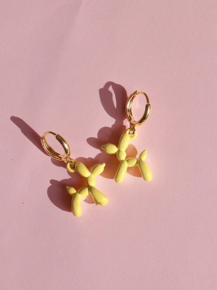 Balloon Puppy Earrings