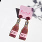 Pink Champagne Earrings