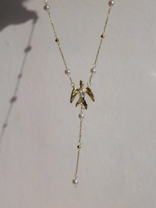 Mockingbird Y Necklace