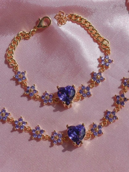 Flower Love Choker Necklace