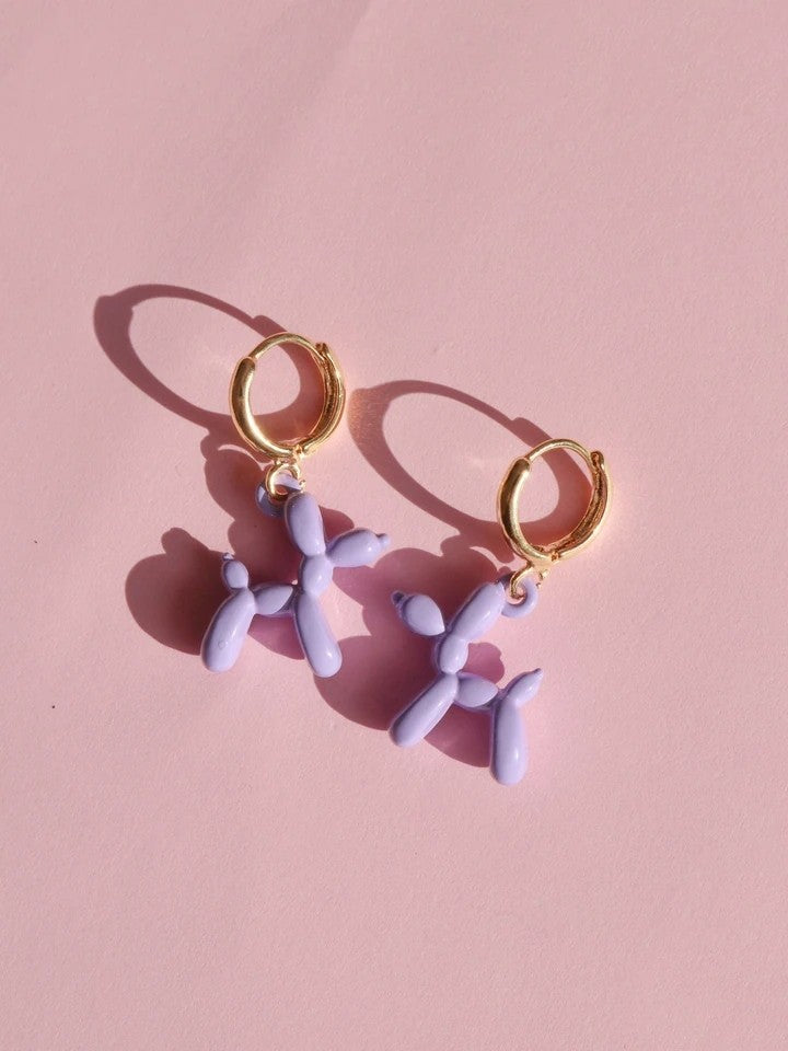 Balloon Puppy Earrings