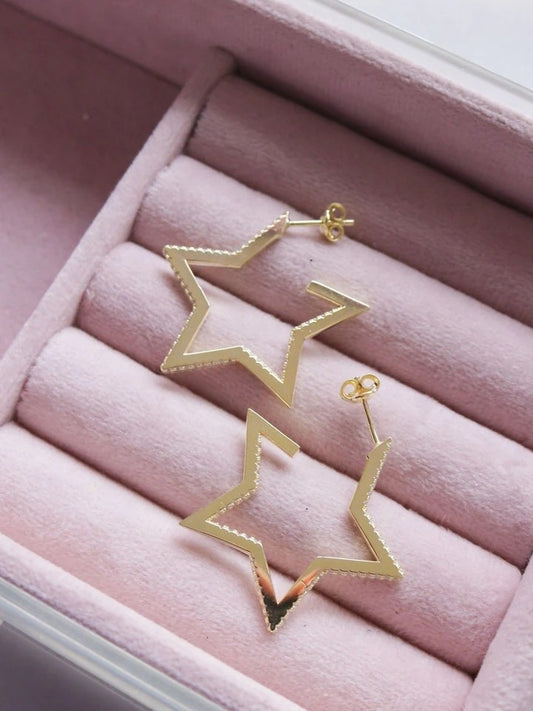 You Are A Star 925 Silver Earrings