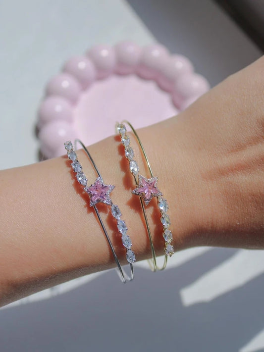 Pink Star Aura Bracelet