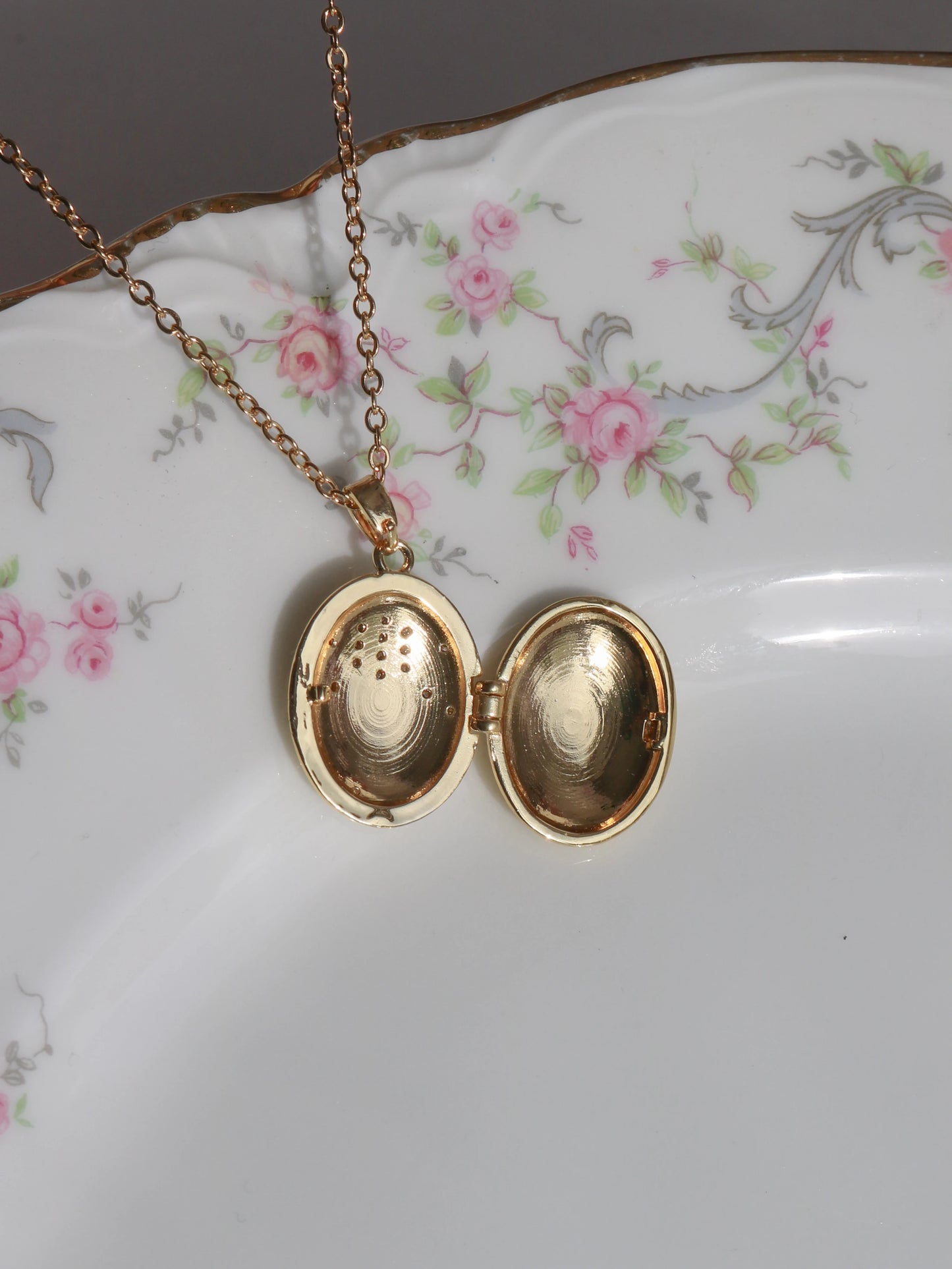 Fatima Hand Personalized Photo Locket Necklace