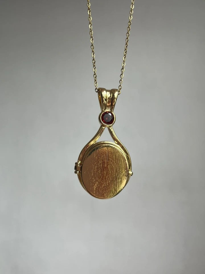 Personalized Photo H2O Just Add Water Steel Necklace