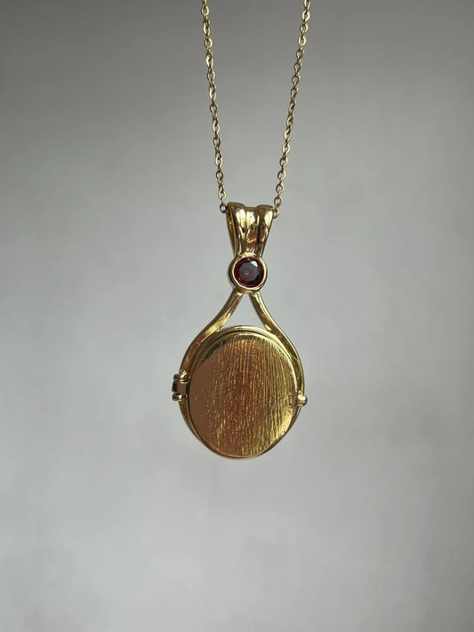 Personalized Photo H2O Just Add Water Steel Necklace