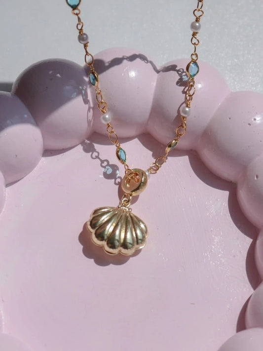 Ocean Pearl Necklace