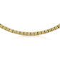 Yellow Zircon Stone Waterway Necklace - gold