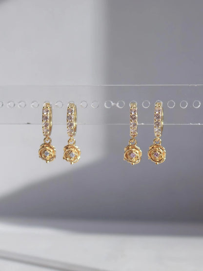The Belle Rose Earrings