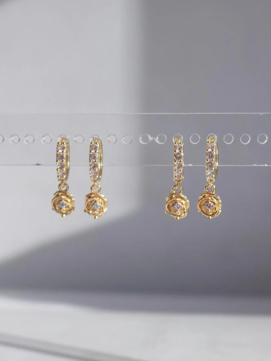 The Belle Rose Earrings