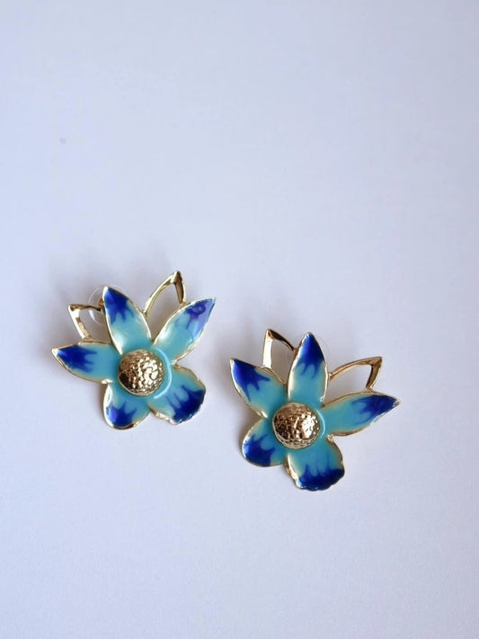 Freesia Flower Earrings