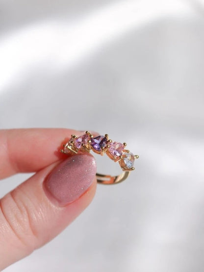 Five Hearts Ring