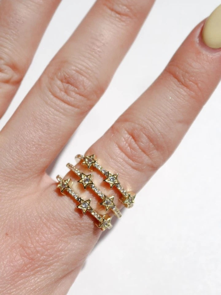 Star Line Ring