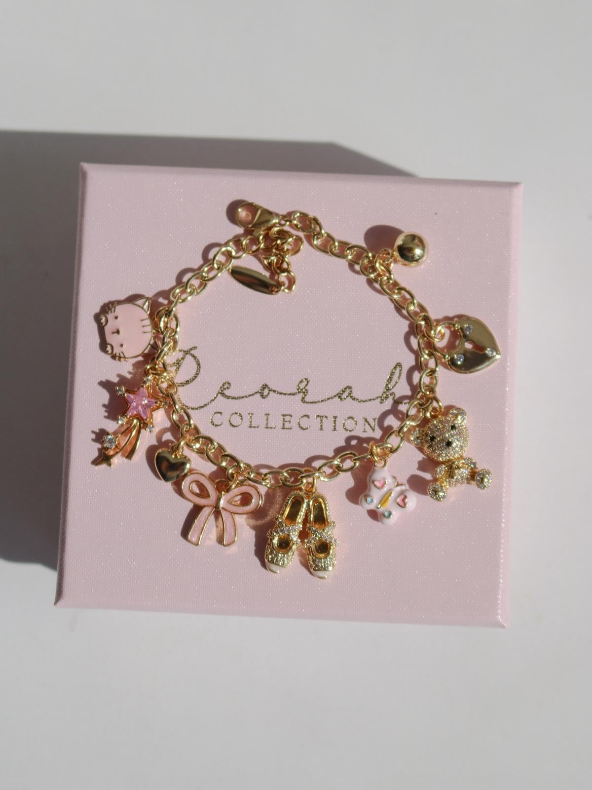 Pink Dream Coquette Charm Xipung Charm Bracelet