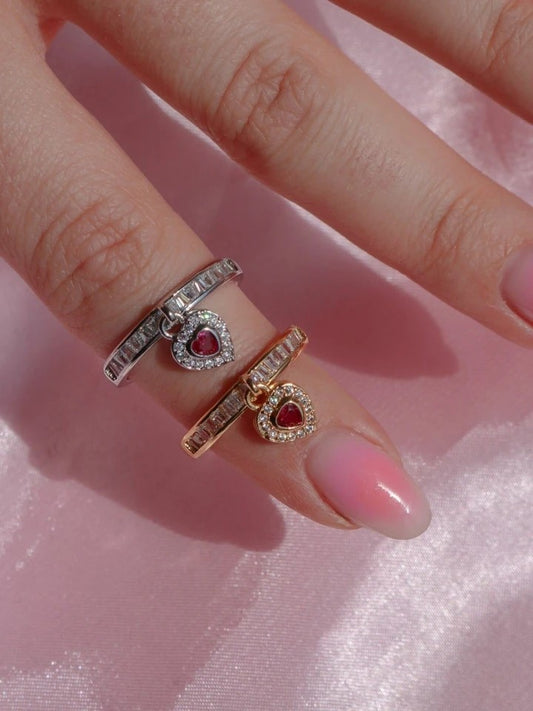 Dangle Heart Ring