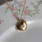 Sparkling Heart Personalized Photo Locket Necklace