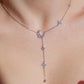 Moon And Stars 925 Silver Necklace