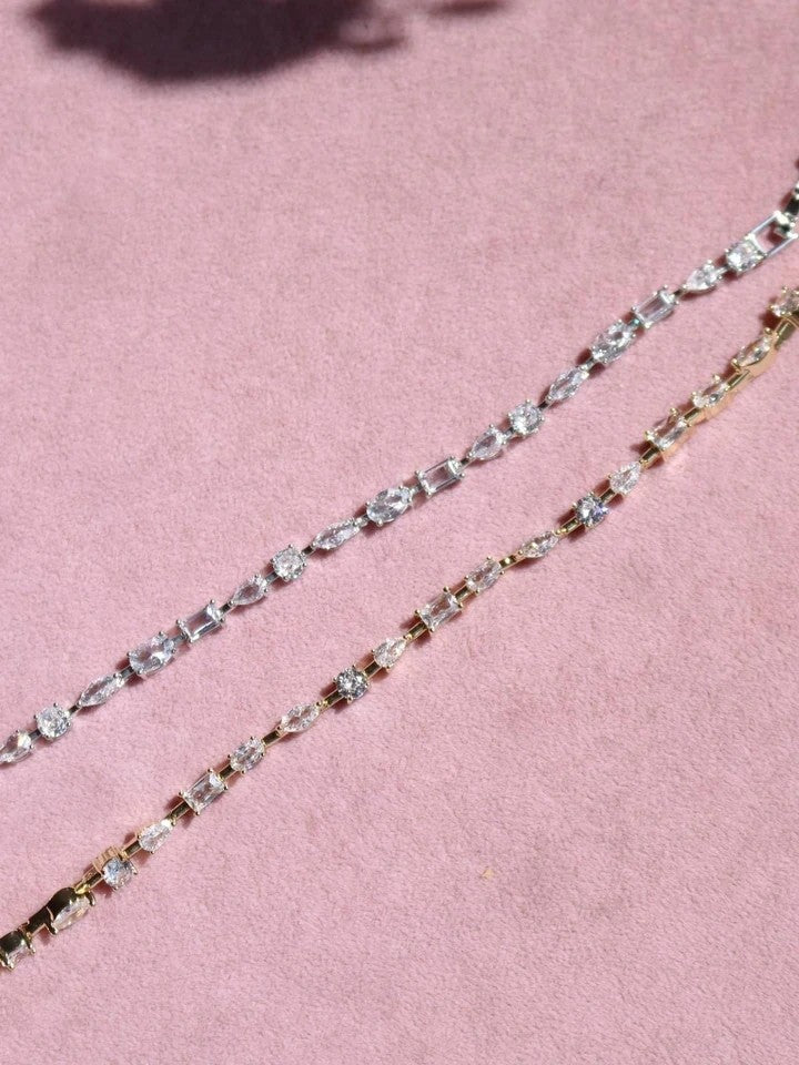 White Crystal Bracelet