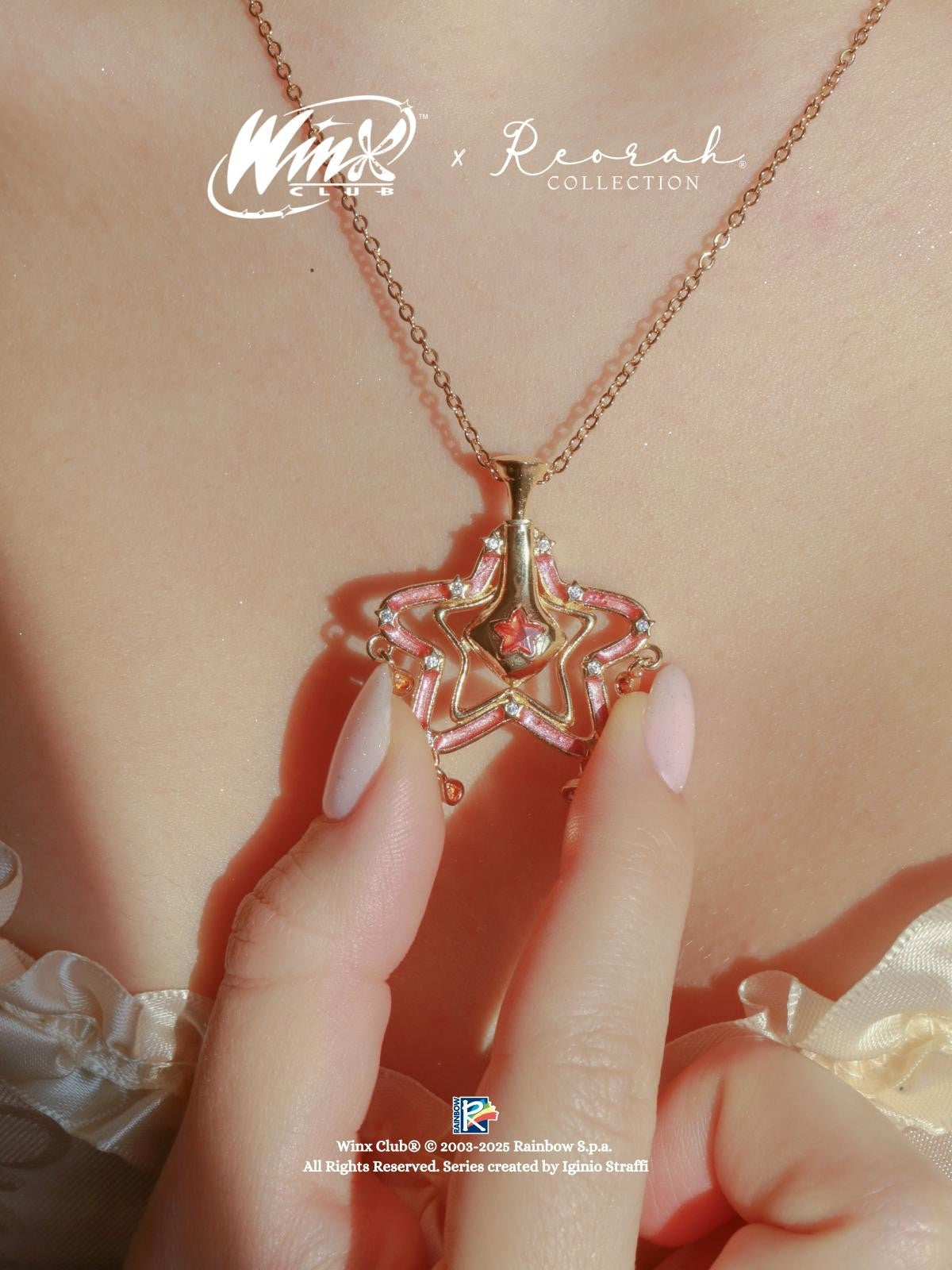 Winx Club® Stella Fairy Dust Bottle Necklace