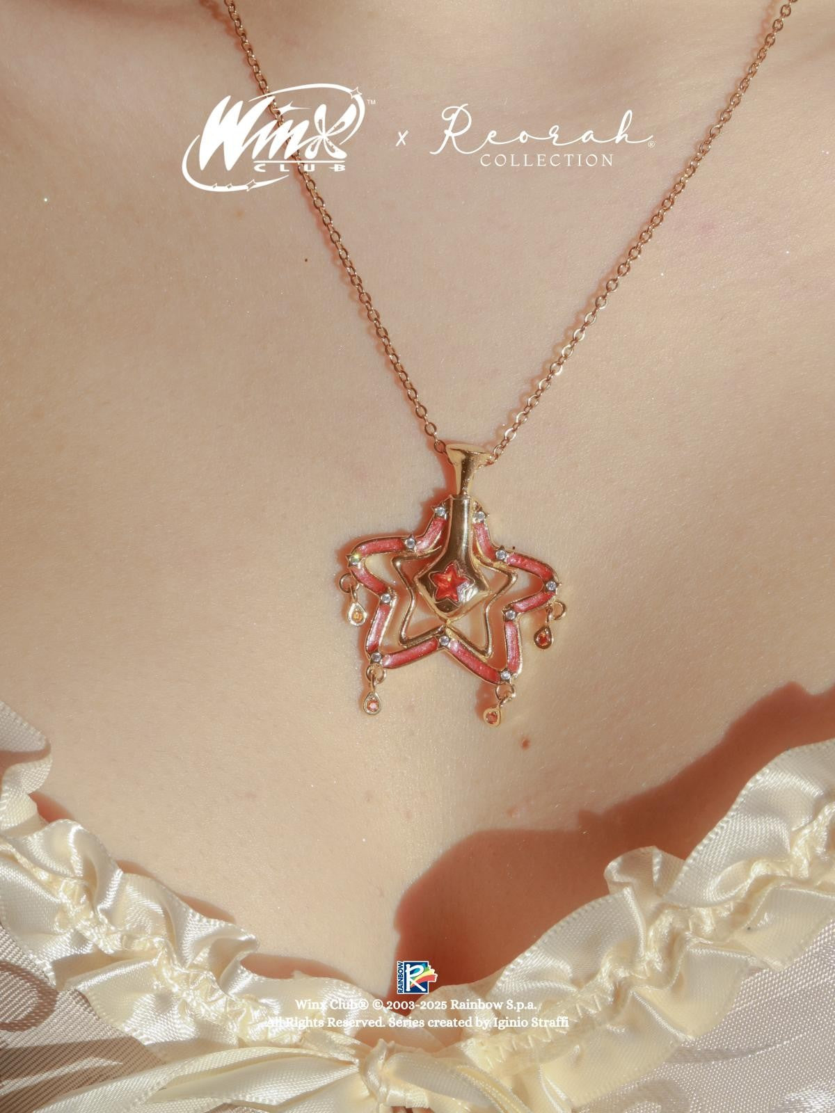 Winx Club® Stella Fairy Dust Bottle Necklace