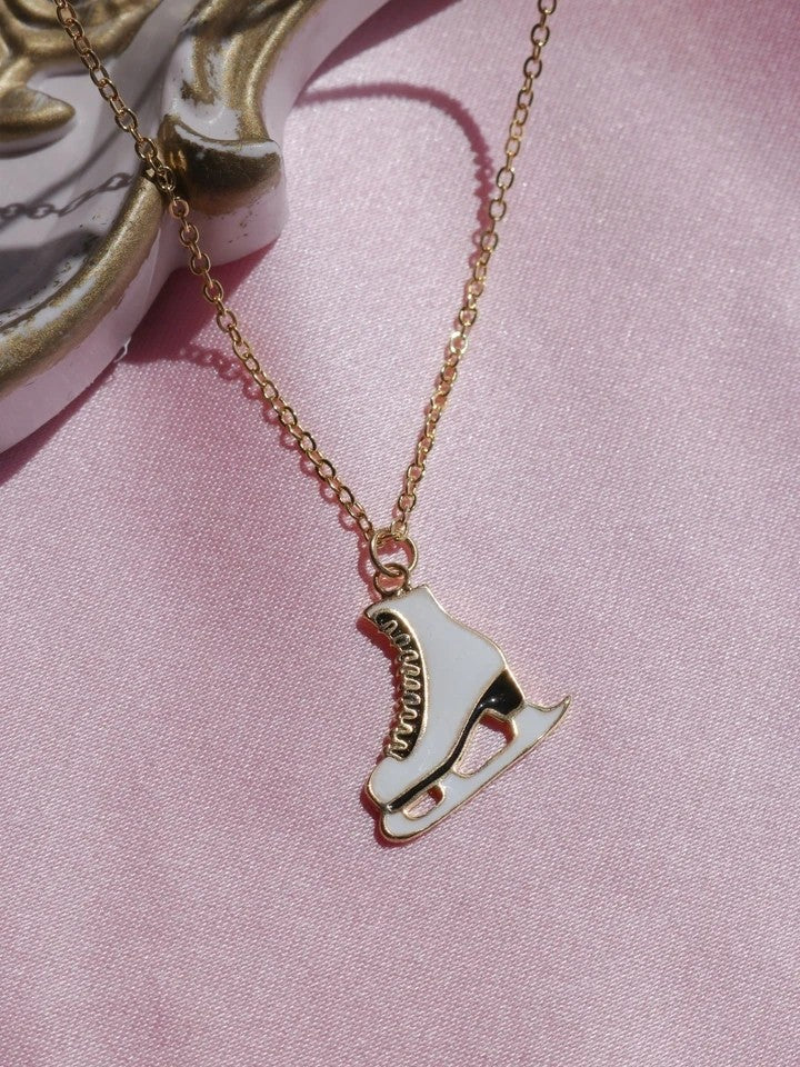Ice Skater Necklace