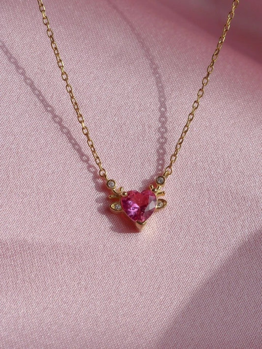 Sweet Tooth 925 Silver Heart Necklace