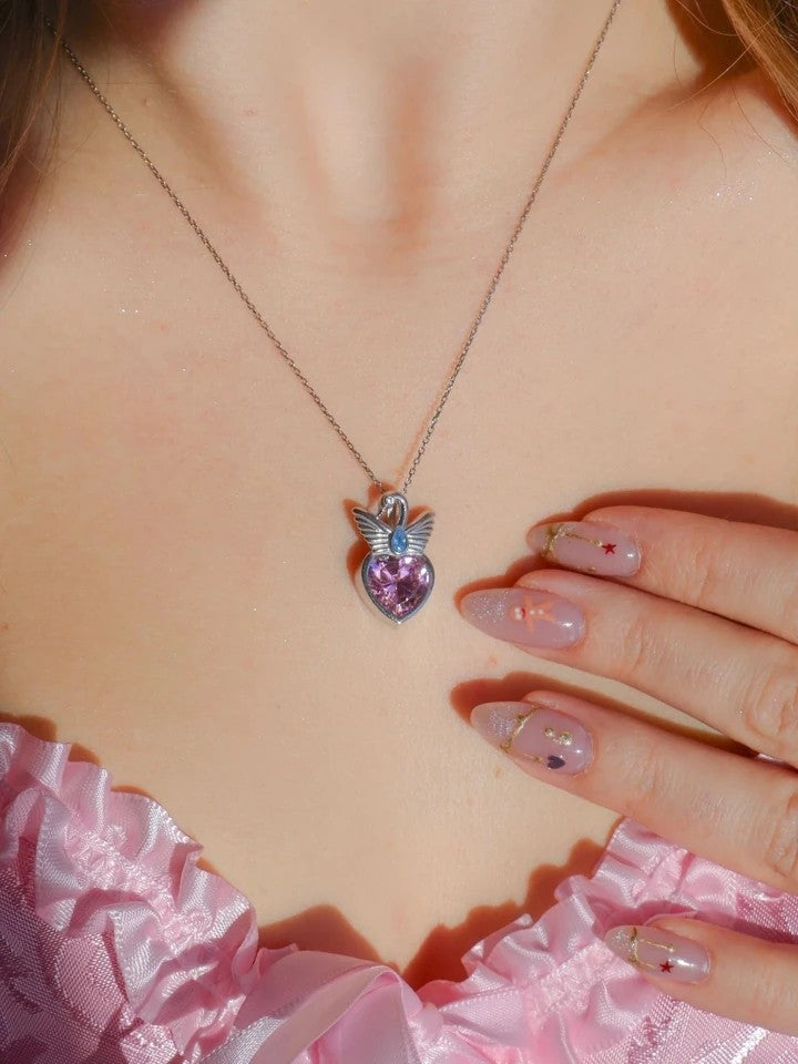 Swan Princess Odette Necklace, Ring, Bracelet Set