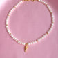 Angel Touch With Pearls Necklace