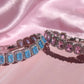 Multiple Baguette Stone Bracelet