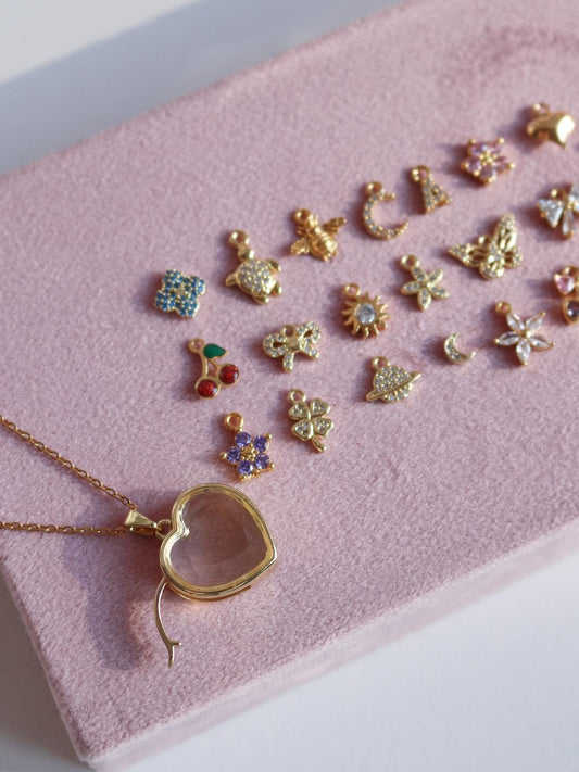 Customizable Manifest Charm Steel Necklace