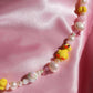 Ducky Mushroom Cute Pearl Necklace