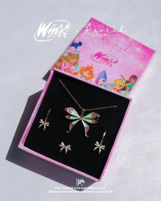 Winx Club Aisha Enchantix Fairy Wings Set