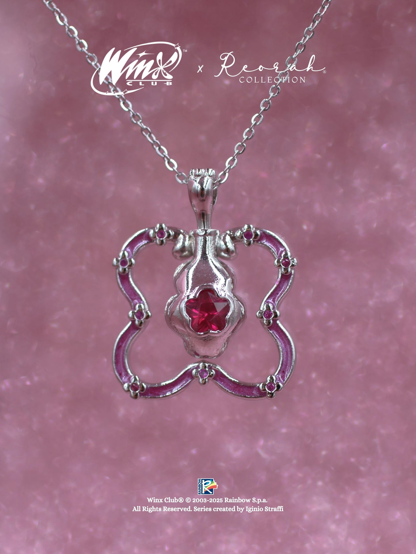 Winx Club® Flora Fairy Dust Bottle Necklace